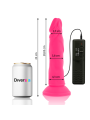 DIVERSIA DILDO REALISTICO FLEXIBLE CON VIBRACION ROSA 23 CM O 43 CM