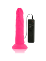 DIVERSIA DILDO REALISTICO FLEXIBLE CON VIBRACION ROSA 23 CM O 43 CM