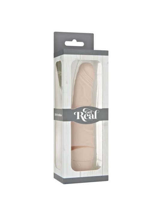 GET REAL MINI CLASSIC SLIM VIBRADOR NATURAL