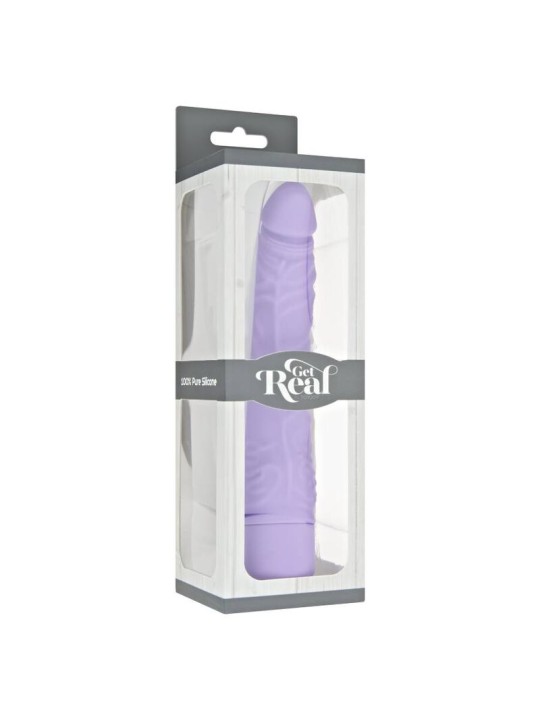 GET REAL CLASSIC SLIM VIBRADOR MORADO