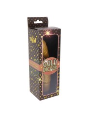GET REAL GOLD DICKER STIM VIBRADOR DORADO