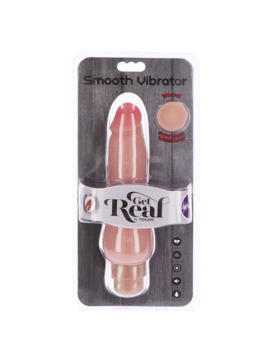 GET REAL DUAL DENSITY SMOOTH VIBRADOR NATURAL
