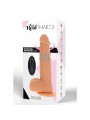 GET REAL DILDO VIBRADOR CON BOLAS GIRATORIAS NATURAL