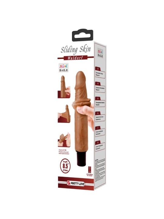 PRETTY LOVE WALDORF VIBRADOR REALISTICO 18 CM O 4 CM