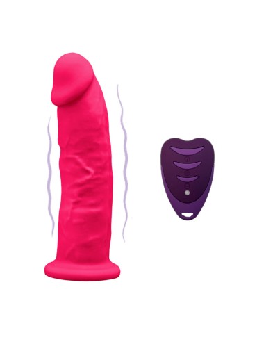 SILEXD PENE REALISTICO MODELO 2 ROSA CONTROL REMOTO LRS 17 CM