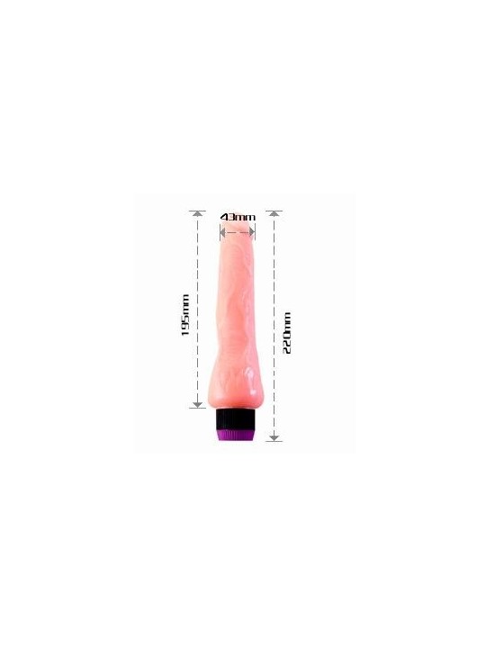 BAILE VIBRADOR REALISTICO 195 CM
