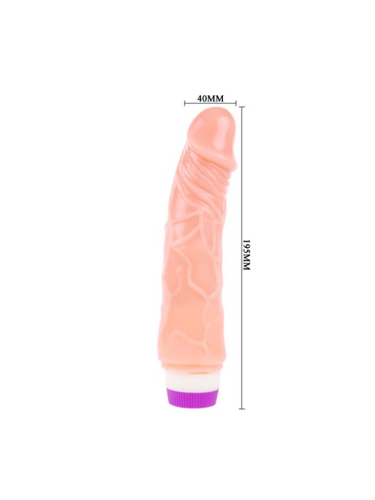 BAILE VIBRADOR REALISTICO 20 CM