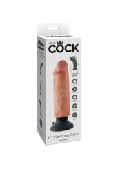 KING COCK DILDO VIBRADOR 1524 CM NATURAL