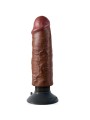 KING COCK DILDO VIBRADOR MARRON 1524 CM