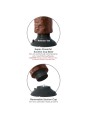 KING COCK DILDO VIBRADOR MARRON 1524 CM