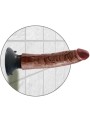 KING COCK DILDO VIBRADOR MARRON 1778 CM