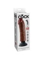 KING COCK DILDO VIBRADOR MARRON 2032 CM