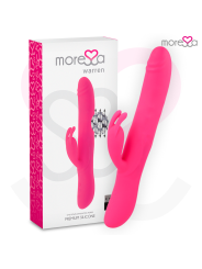 MORESSA WARREN IMPULSOR OSCILANTE Y POTENTE VIBRACION PREMIUM SILICONA RECARGABLE