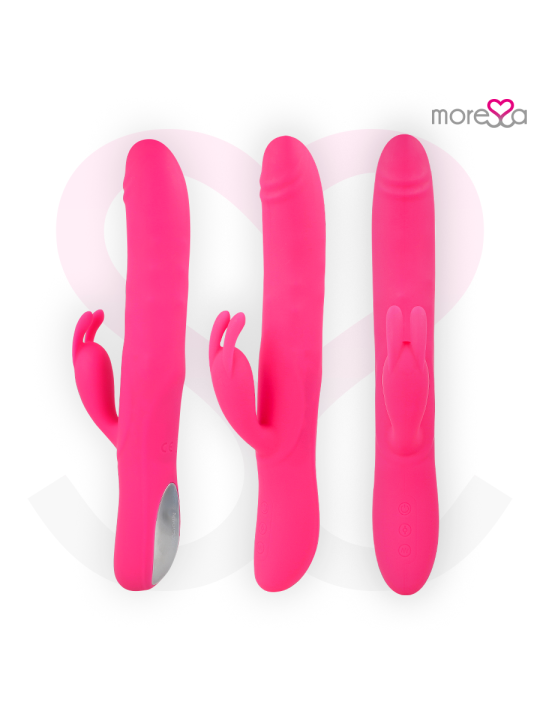 MORESSA WARREN IMPULSOR OSCILANTE Y POTENTE VIBRACION PREMIUM SILICONA RECARGABLE