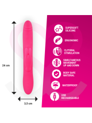 MORESSA WARREN IMPULSOR OSCILANTE Y POTENTE VIBRACION PREMIUM SILICONA RECARGABLE