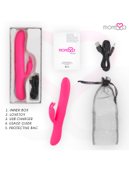 MORESSA WARREN IMPULSOR OSCILANTE Y POTENTE VIBRACION PREMIUM SILICONA RECARGABLE