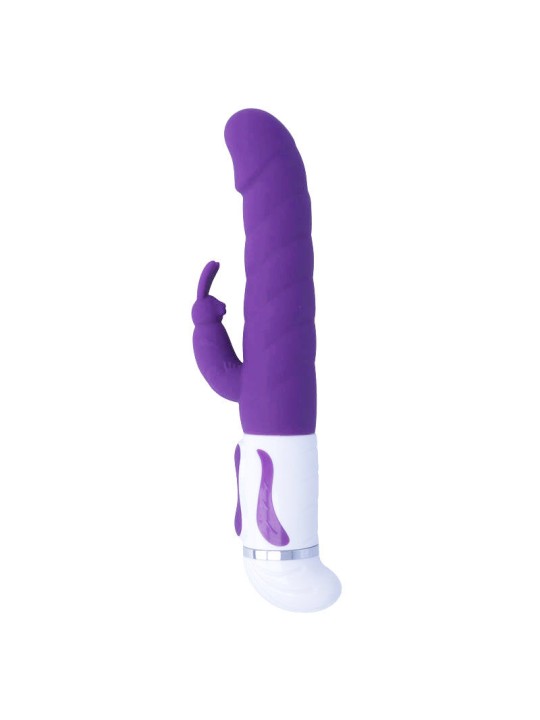 INTENSE BOBBLE VIBRADOR ROTADOR SILICONA LILA