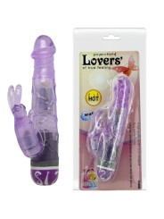 BAILE VIBRATORS MULTIVELOCIDAD CON RABBIT LILA