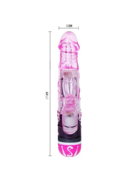 BAILE VIBRATORS MULTIVELOCIDAD CON RABBIT LILA
