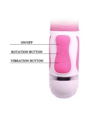 PRETTY LOVE FLIRT ANTOINE VIBRADOR ROTACION