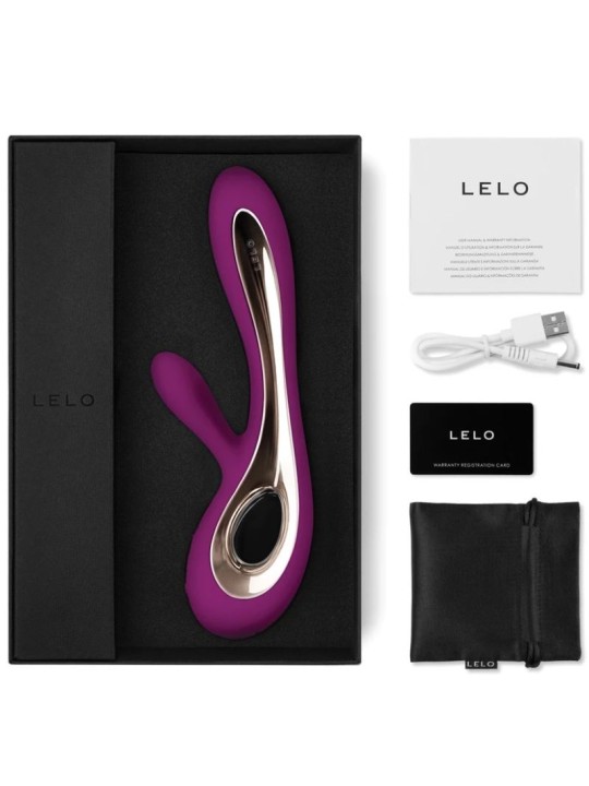 LELO SORAYA 2 VIBRADOR RABBIT MORADO