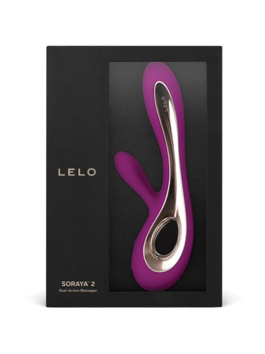 LELO SORAYA 2 VIBRADOR RABBIT MORADO