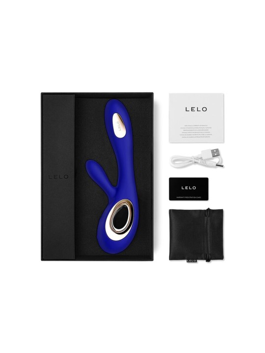 LELO SORAYA WAVE VIBRADOR RABBIT MIDNIGHT AZUL