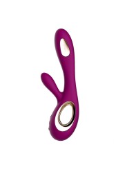 LELO SORAYA WAVE VIBRADOR RABBIT MORADO