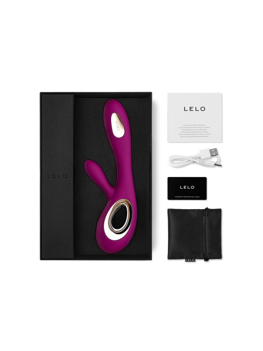 LELO SORAYA WAVE VIBRADOR RABBIT MORADO