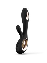 LELO SORAYA WAVE VIBRADOR RABBIT NEGRO