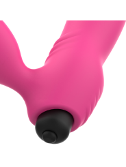 OHMAMA BIX VIBRADOR DOBLE ESTIMULACION XMAS EDITION ROSA