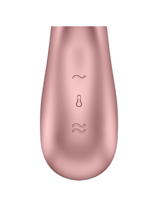 SATISFYER HOT LOVER VIBRADOR ROSA BEIGE