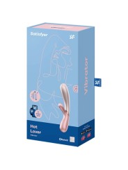 SATISFYER HOT LOVER VIBRADOR ROSA BEIGE