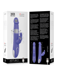 MR BOSS ARTURO VIBRATOR ROTATOR COMPATIBLE CON WATCHME WIRELESS TECHNOLOGY