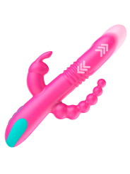 HAPPY LOKY DONALD TRIPLE ESTIMULACION ANAL PUNTO G CLITORIS COMPATIBLE CON WATCHME WIRELESS TECHNOLOGY