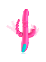 HAPPY LOKY DONALD TRIPLE ESTIMULACION ANAL PUNTO G CLITORIS COMPATIBLE CON WATCHME WIRELESS TECHNOLOGY