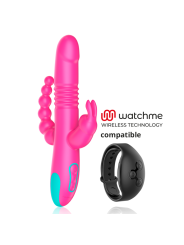 HAPPY LOKY DONALD TRIPLE ESTIMULACION ANAL PUNTO G CLITORIS COMPATIBLE CON WATCHME WIRELESS TECHNOLOGY