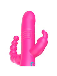 HAPPY LOKY DONALD TRIPLE ESTIMULACION ANAL PUNTO G CLITORIS COMPATIBLE CON WATCHME WIRELESS TECHNOLOGY