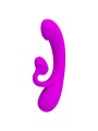 PRETTY LOVE SINCERE VIBRADOR Y ONDAS ESTIMULADORAS DE CLITORIS SILICONA MORADO
