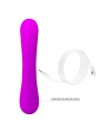 PRETTY LOVE SINCERE VIBRADOR Y ONDAS ESTIMULADORAS DE CLITORIS SILICONA MORADO