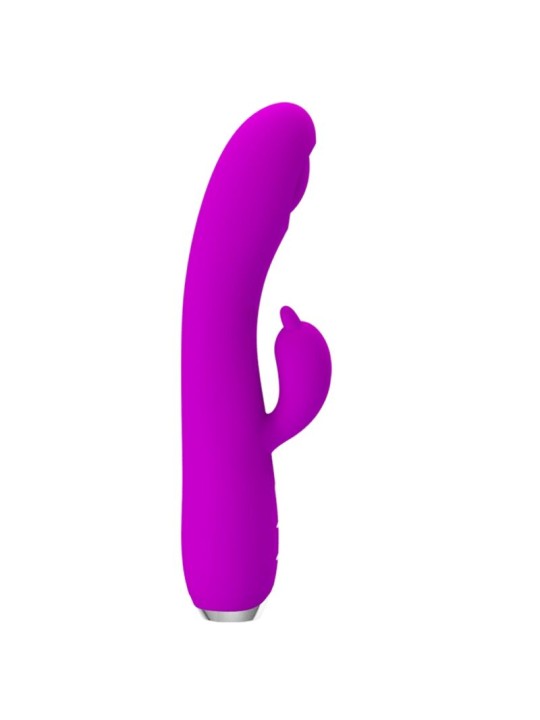 PRETTY LOVE REGINA VIBRADOR ONDAS ESTIMULADORAS RECARGABLE MORADO
