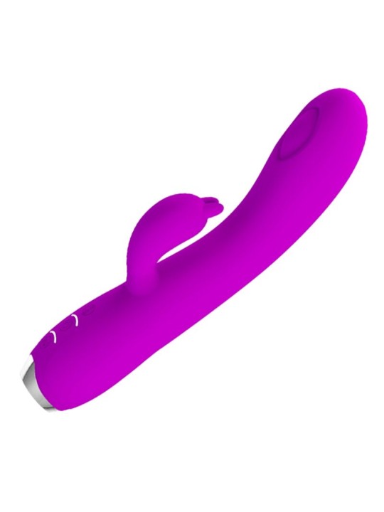 PRETTY LOVE REGINA VIBRADOR ONDAS ESTIMULADORAS RECARGABLE MORADO