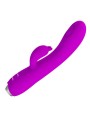 PRETTY LOVE REGINA VIBRADOR ONDAS ESTIMULADORAS RECARGABLE MORADO