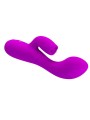 PRETTY LOVE GLORIA VIBRADOR CONEJO RECARGABLE IMPERMEABLE MORADO