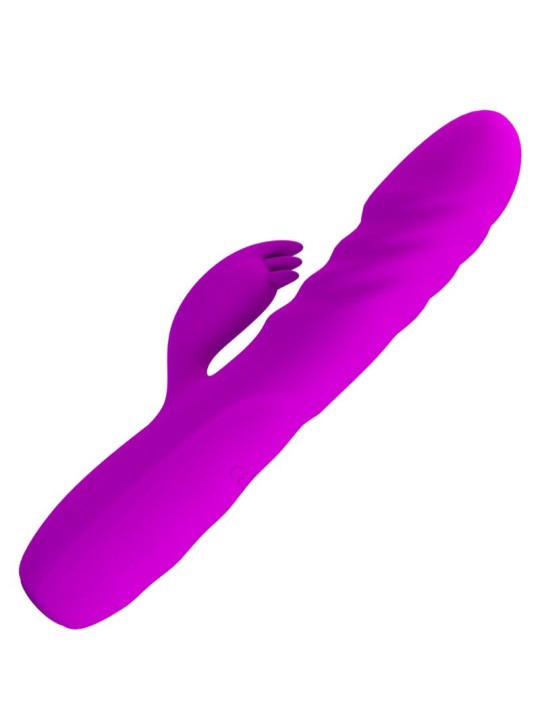 PRETTY LOVE MELANIE VIBRADOR CONEJO RECARGABLE MORADO