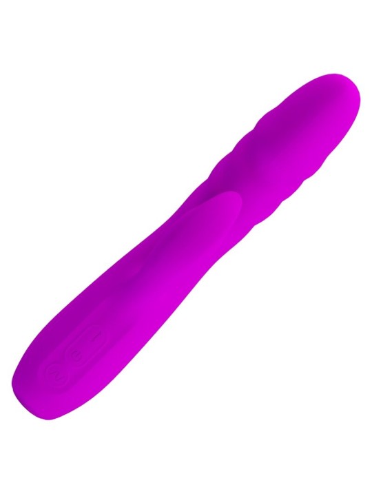 PRETTY LOVE MELANIE VIBRADOR CONEJO RECARGABLE MORADO