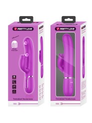 PRETTY LOVE VIBRADOR RABBIT CON LICKING FUCSIA