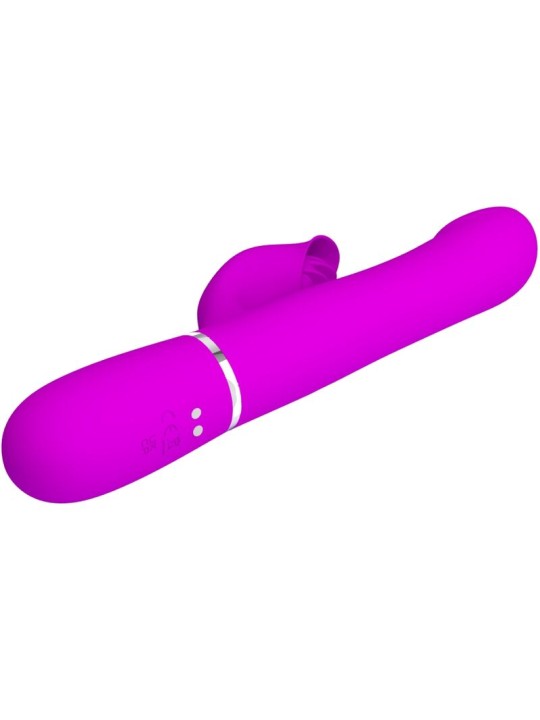 PRETTY LOVE VIBRADOR RABBIT PERLAS VIOLETA