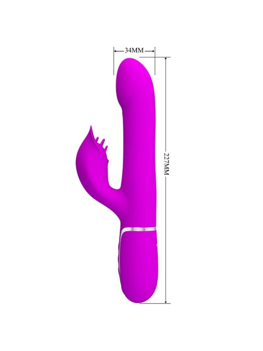 PRETTY LOVE VIBRADOR RABBIT PERLAS VIOLETA