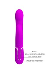 PRETTY LOVE VIBRADOR RABBIT PERLAS VIOLETA